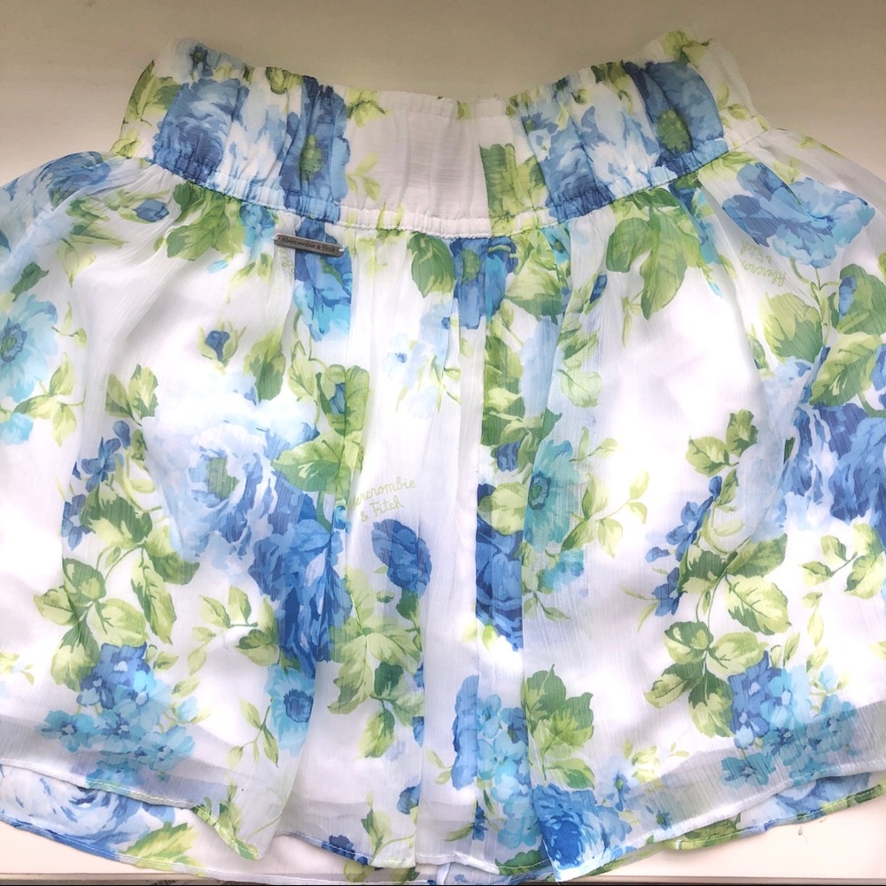 Floral Miniskirt